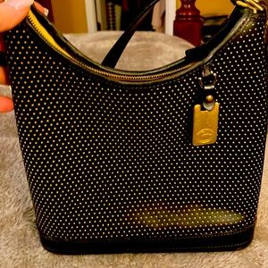 Vintage vinyl or pleather Dooney & Bourke bag